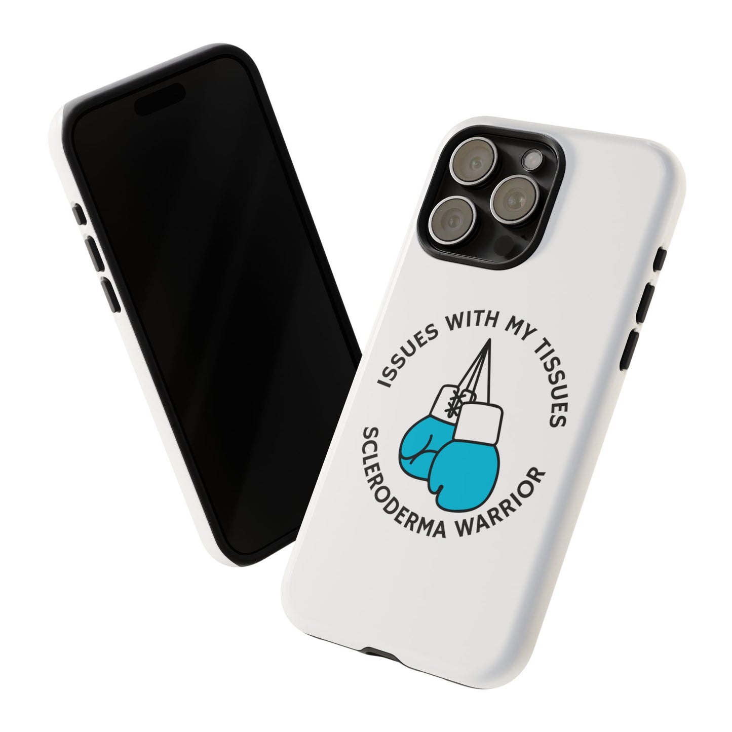 iPhone scleroderma warrior Tough Phone Cases