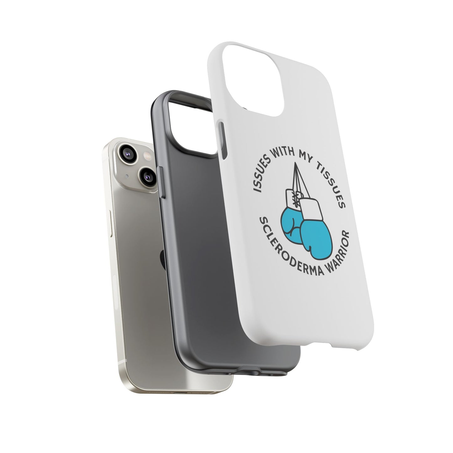 iPhone scleroderma warrior Tough Phone Cases