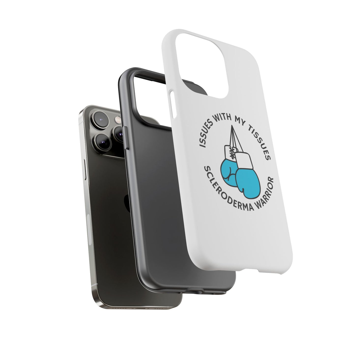 iPhone scleroderma warrior Tough Phone Cases