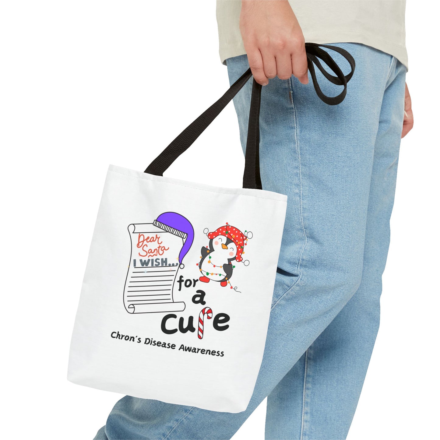 Tote Bag, Chron's Disease Awareness, Holiday Gift Ideas