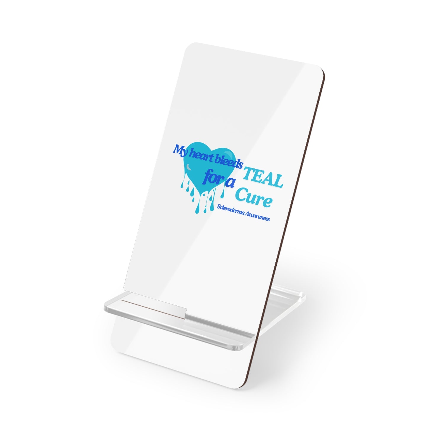 Scleroderma Awarness Phone Mobile Display Stand for Smartphones