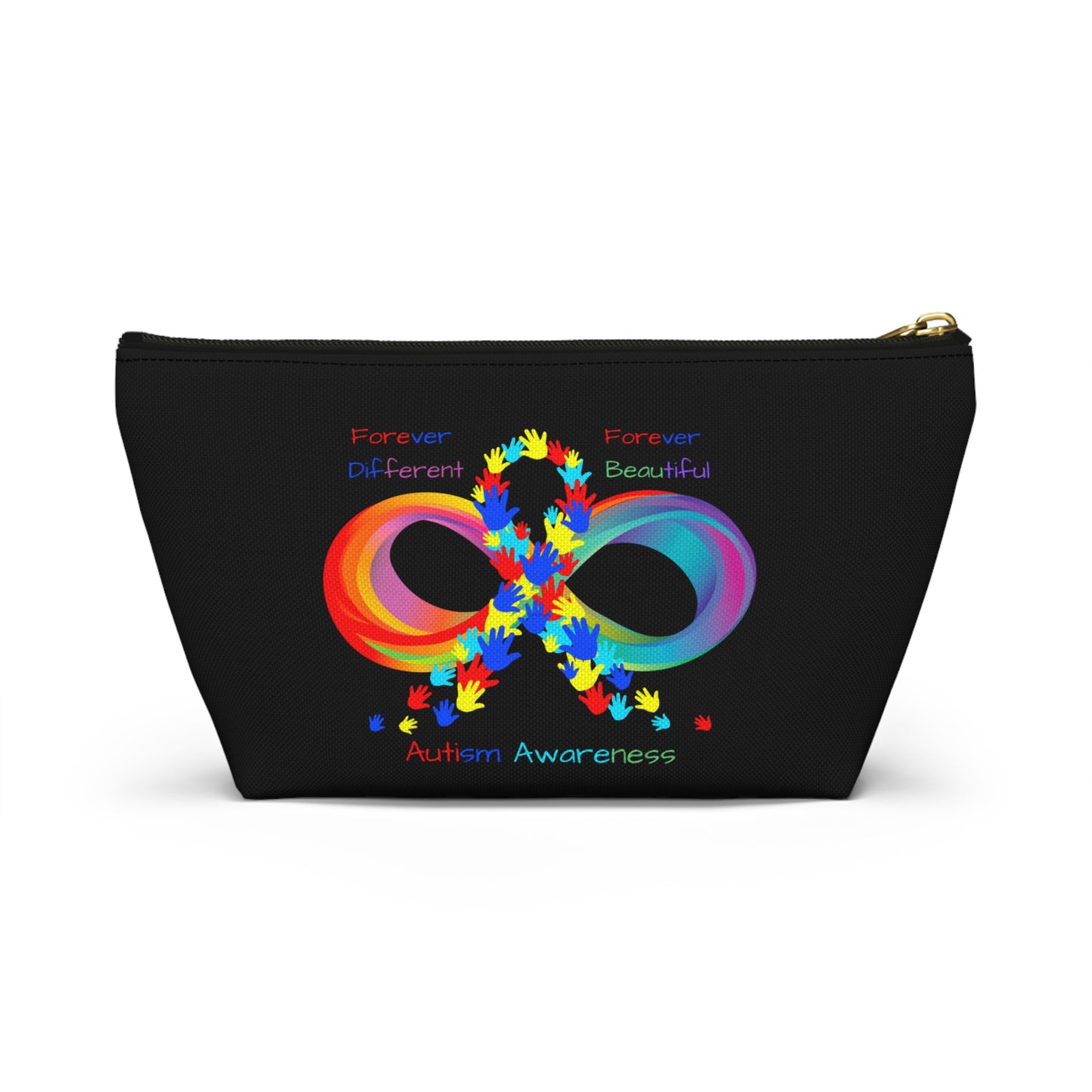 Autism Awareness Makeup Bag Travel Accessory Pouch