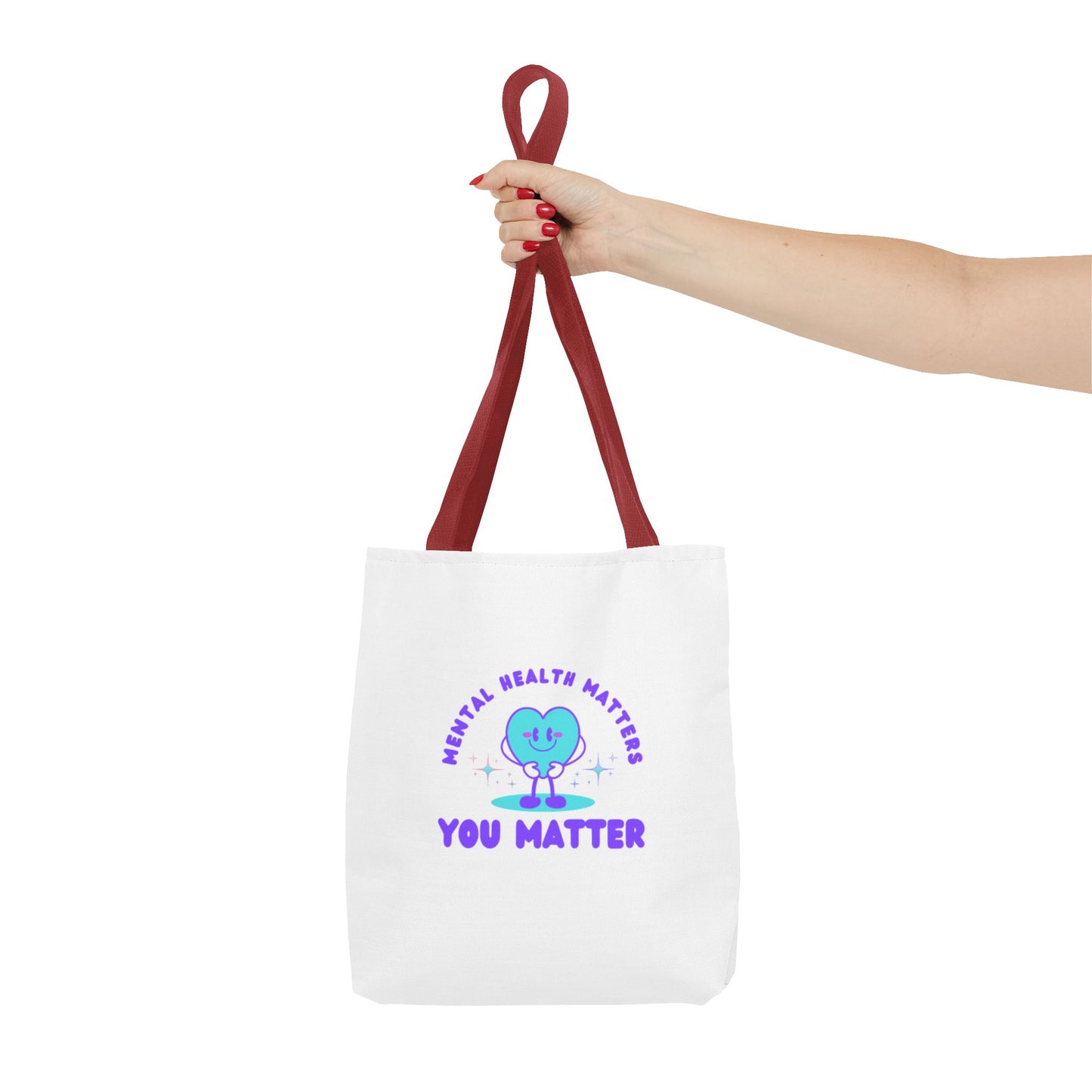 Mental Health Awareness Matters You Matter Tote Bag (AOP)