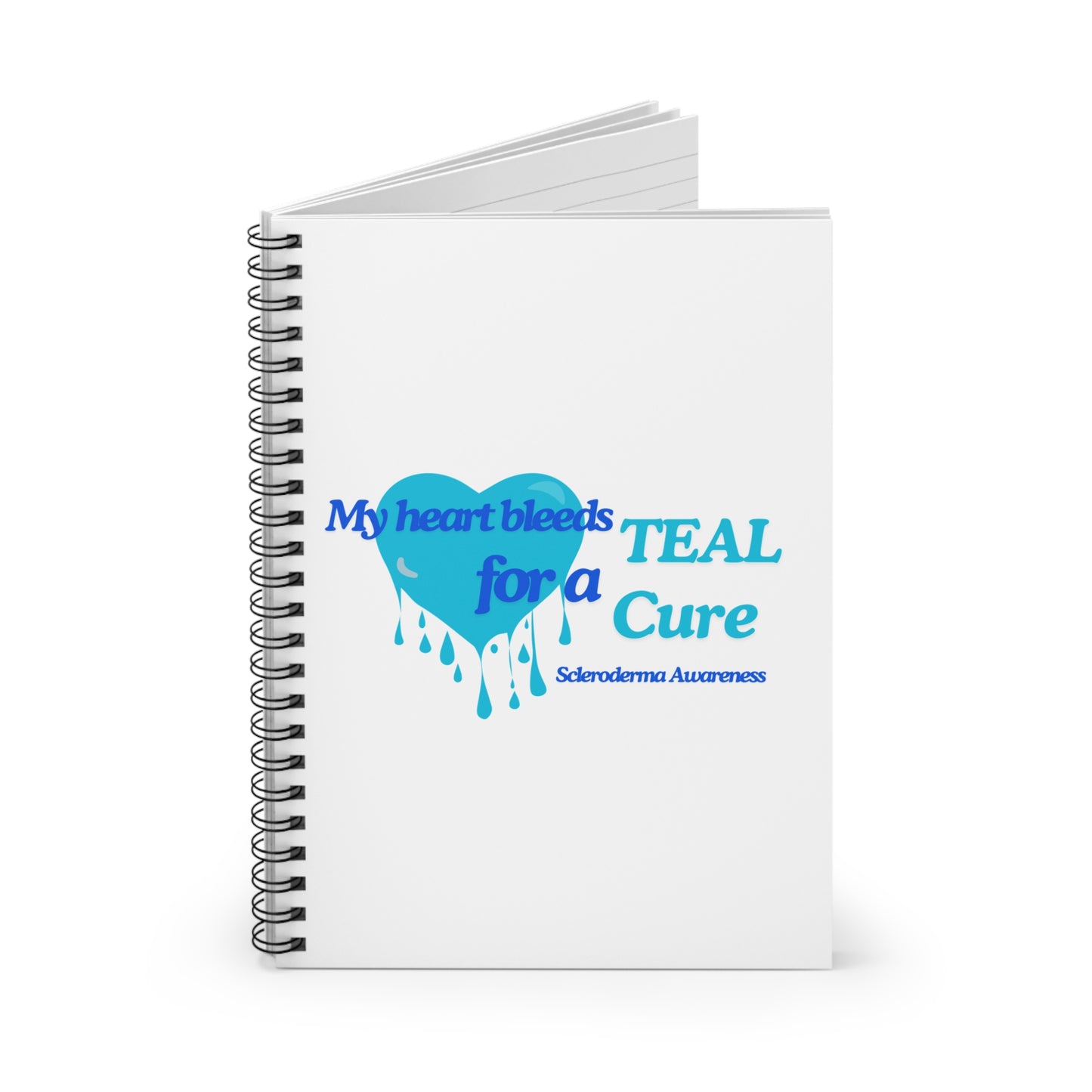 Scleroderma Awareness Spiral Notebook - Ruled Line