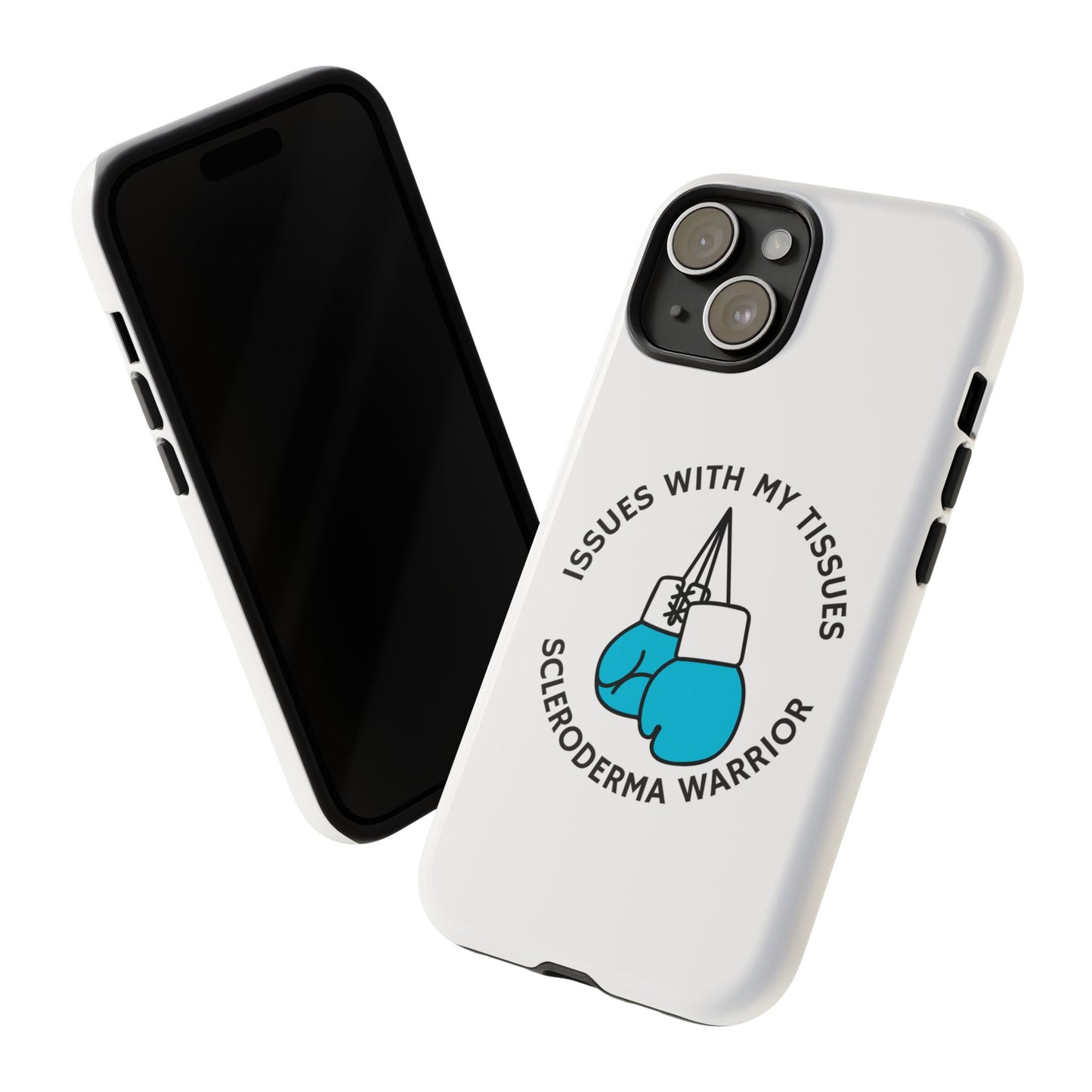 iPhone scleroderma warrior Tough Phone Cases