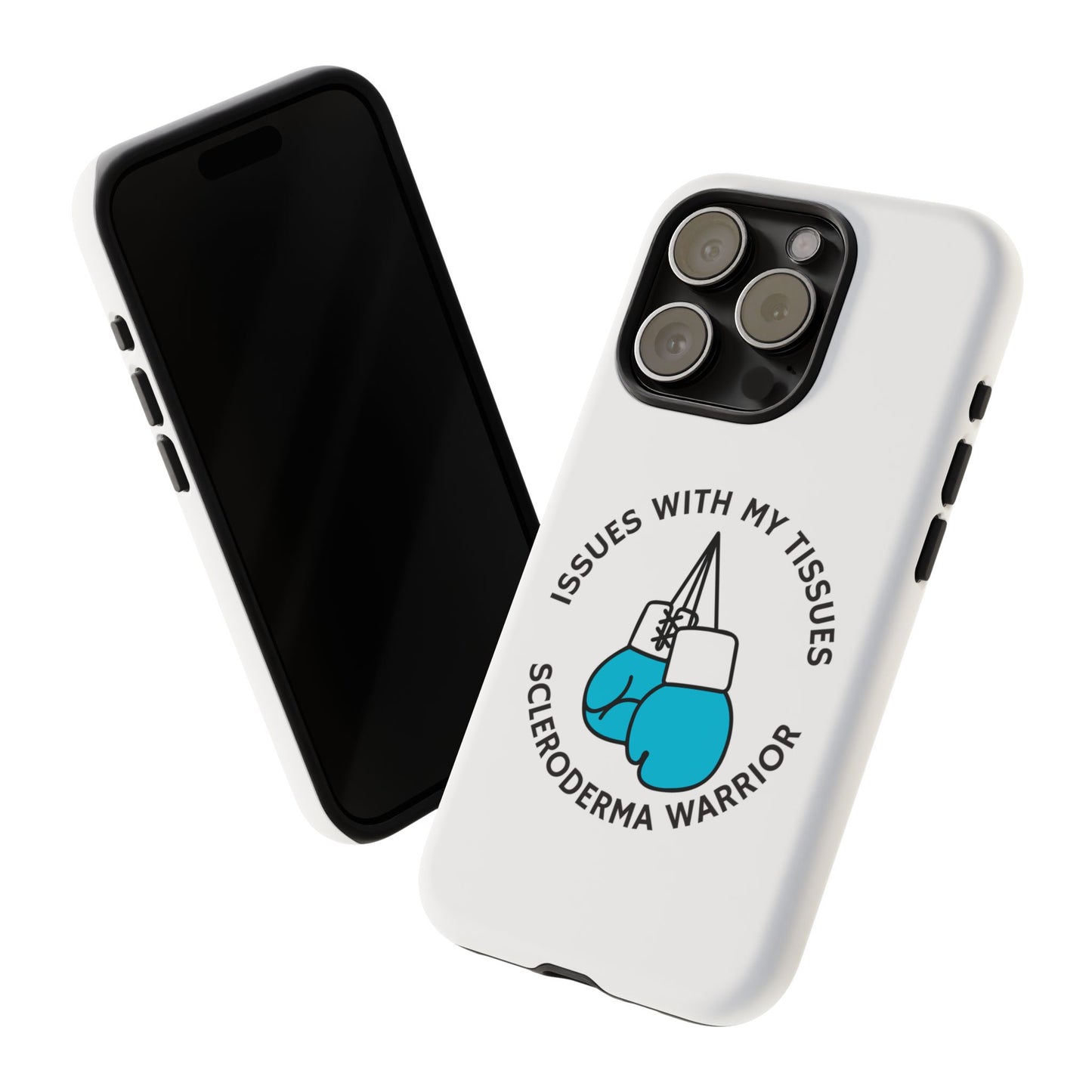 iPhone scleroderma warrior Tough Phone Cases