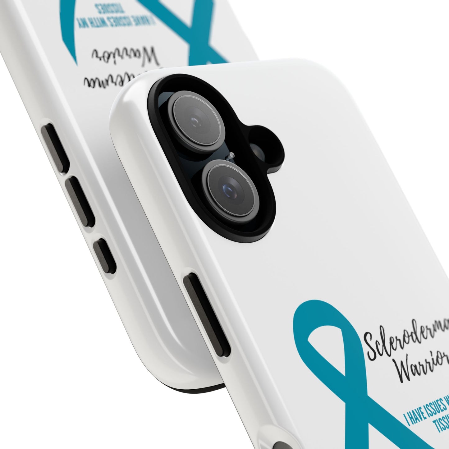 iPhone scleroderma warrior tough phone Cases