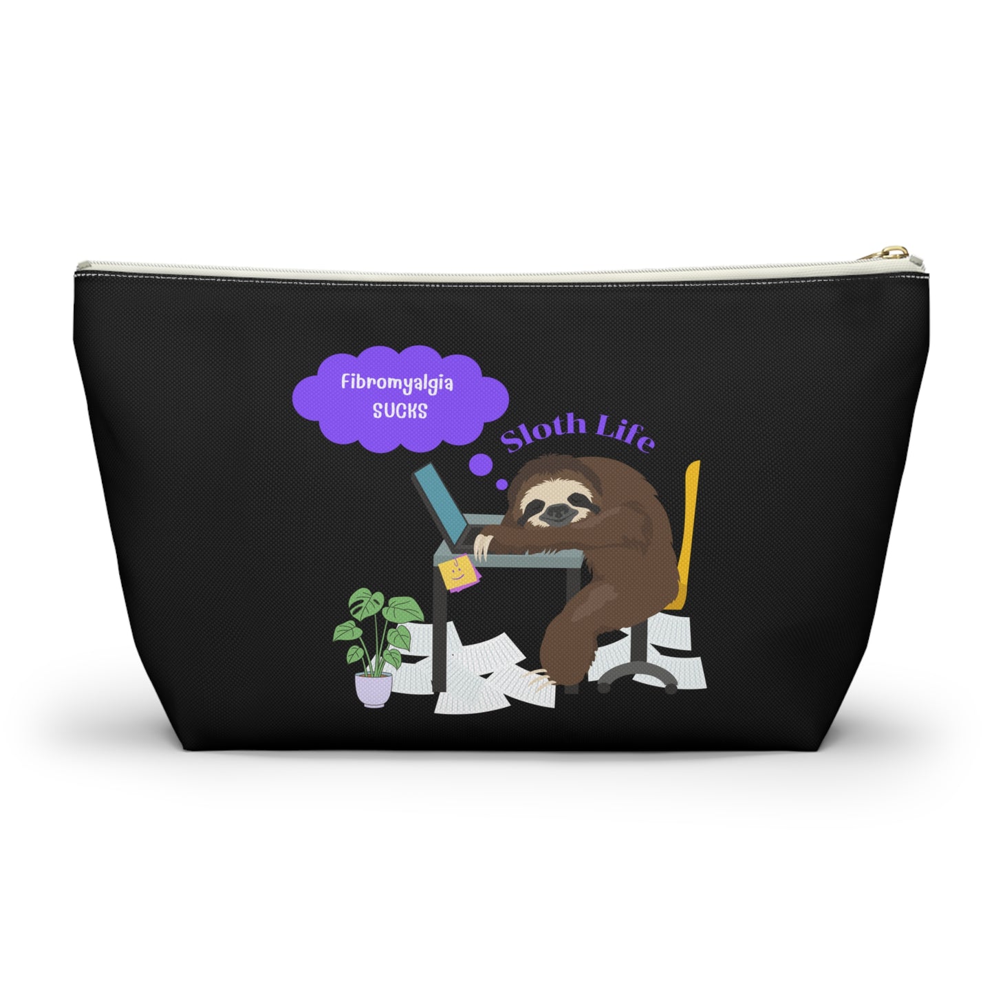 Fibromyalgia Sucks Accessory Pouch Makeup bag travel purse