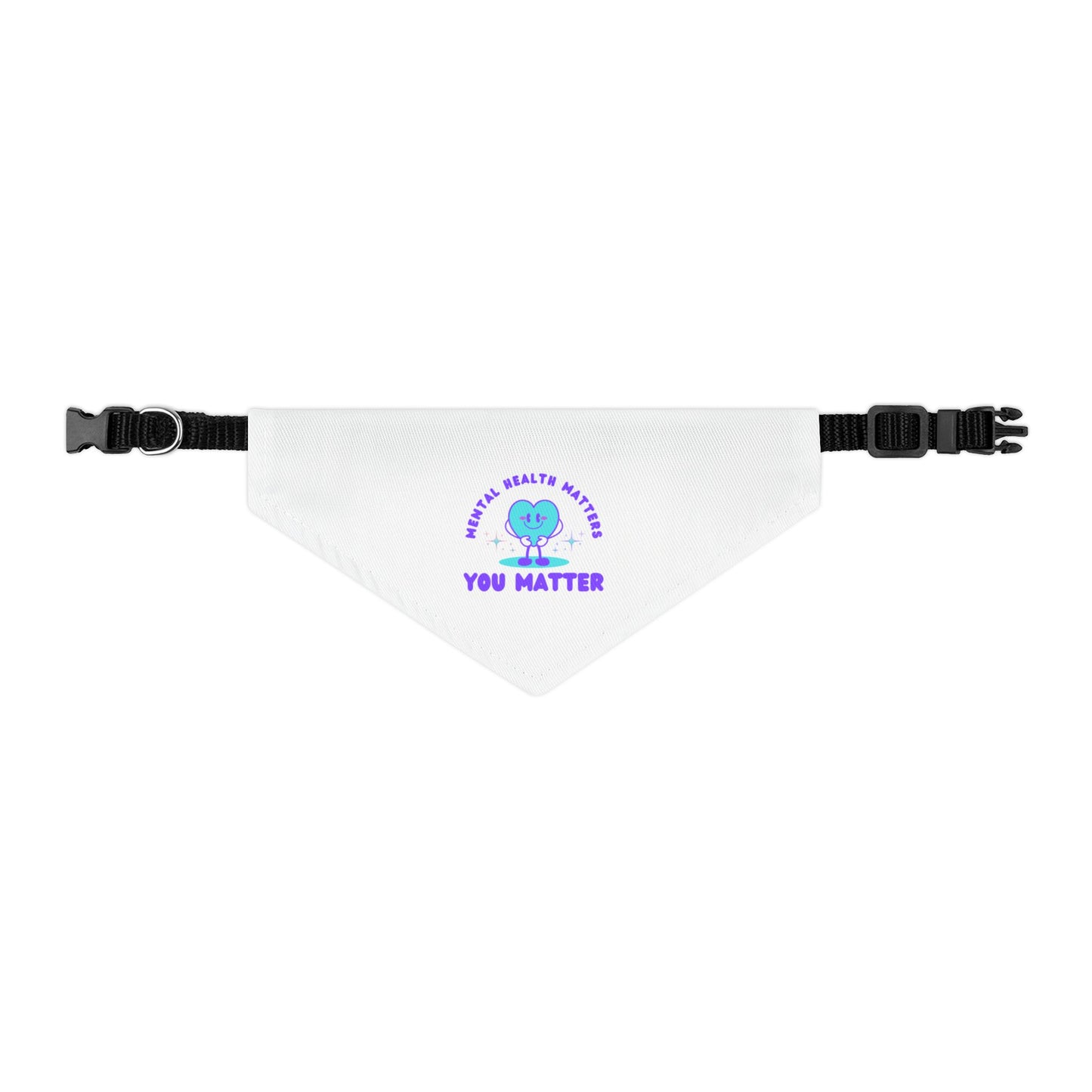 Mental Health Awareness Pet Bandana Collar