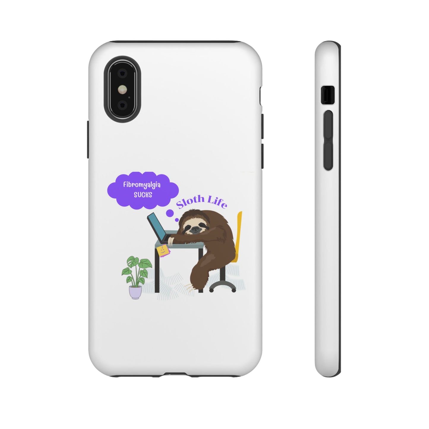 Fibromyalgia Sucks iPhone Case Tough Cases