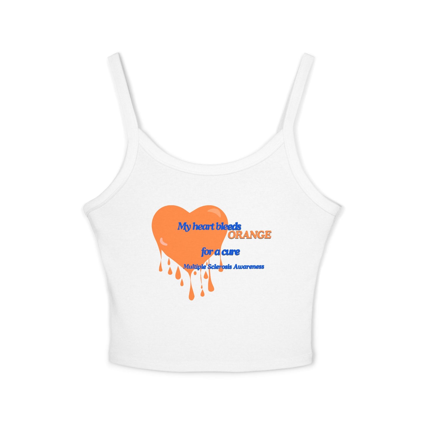 Multiple Sclerosis Awareness Women's Spaghetti Strap Tank Top