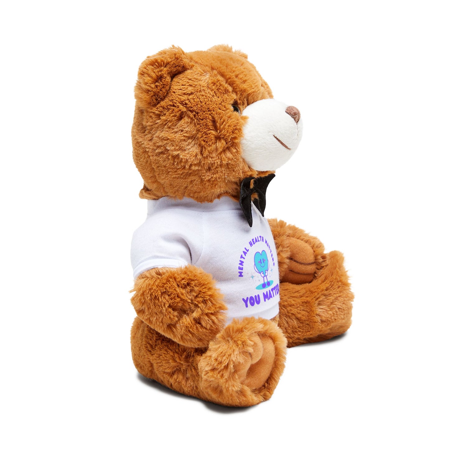 Mental Health Awareness Teddy Bear with T-Shirt