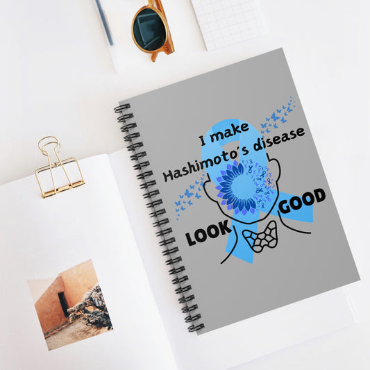 Hashimoto's Disease Awareness Spiral Notebook - Ruled Line