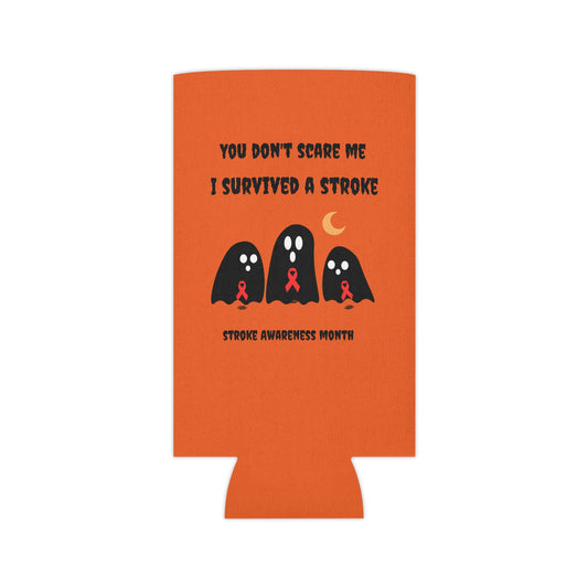 Stroke Awareness Halloween Can Cooler