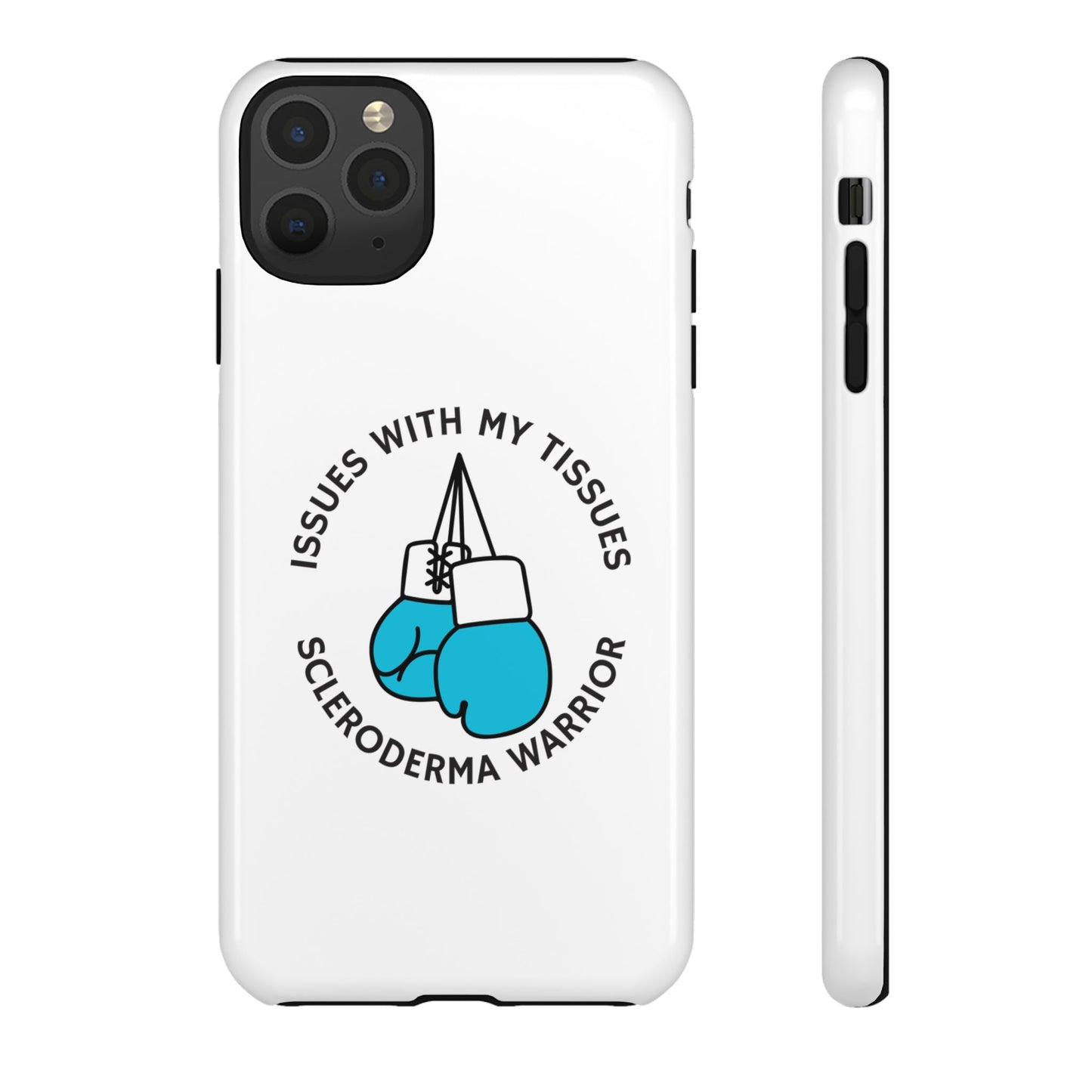 iPhone scleroderma warrior Tough Phone Cases