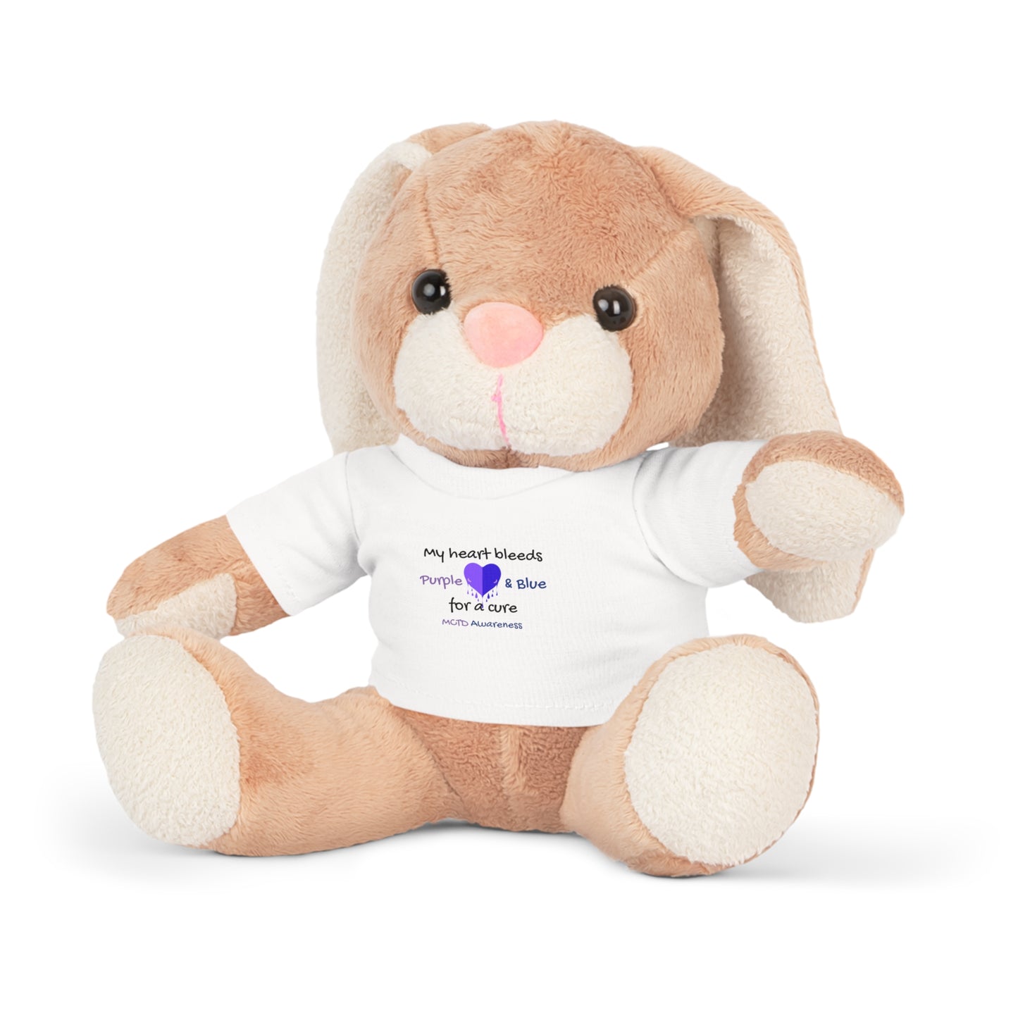 MCTD Awareness Plush Toy Perfect Gift Plushie with T-Shirt