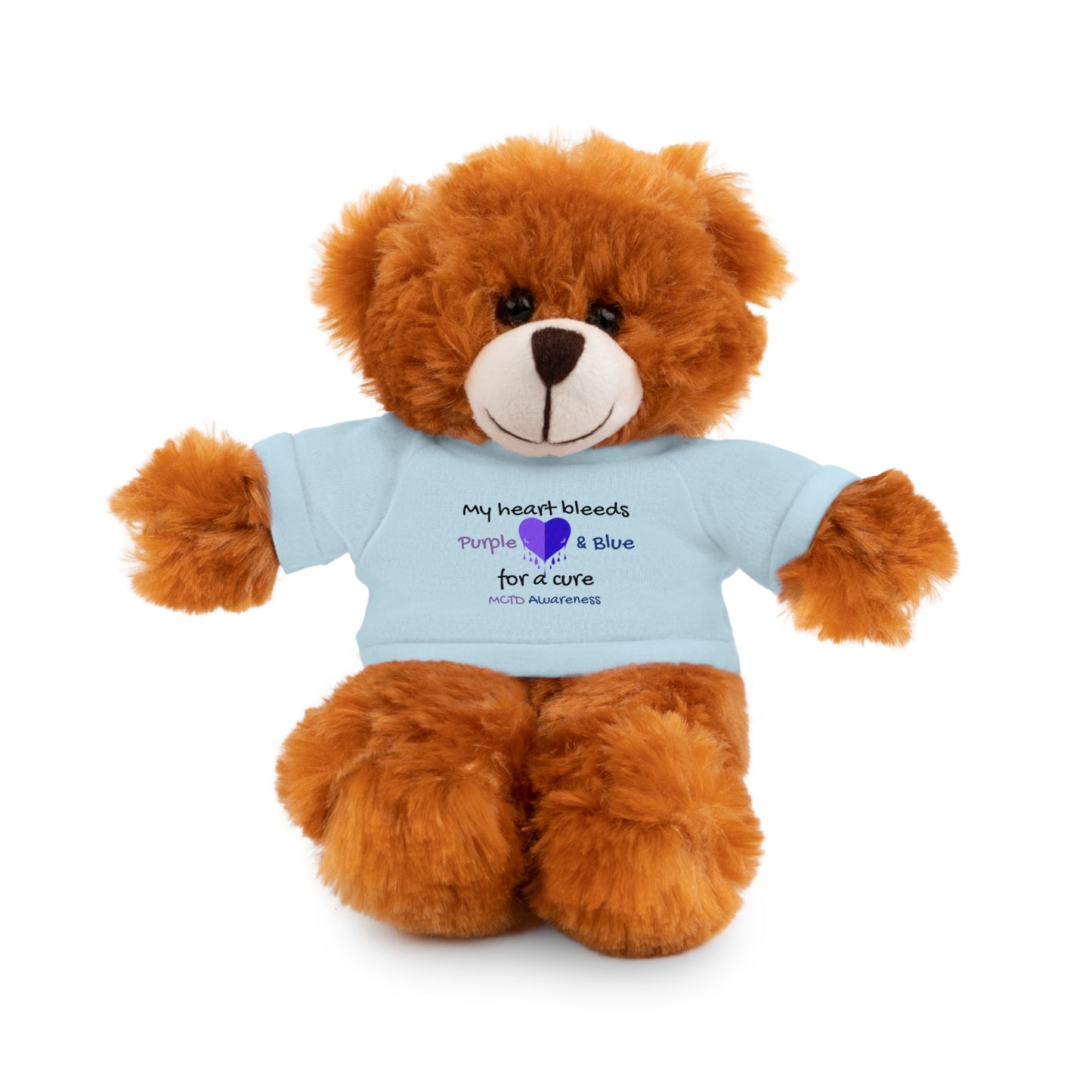 MCTD Awareness Stuffed Animals with Tee