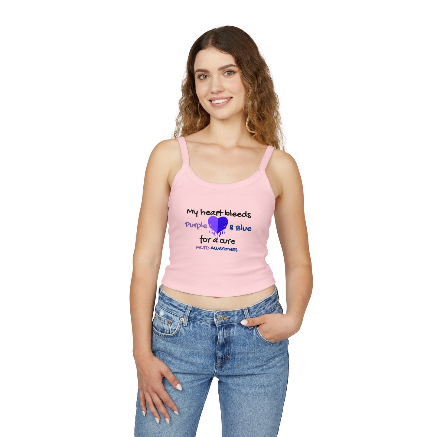 MCTD Awareness Women's Spaghetti Strap Tank Top