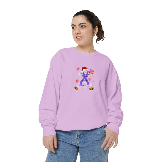 Lupus Awareness All I Want for Christmas Unisex Sweatshirt