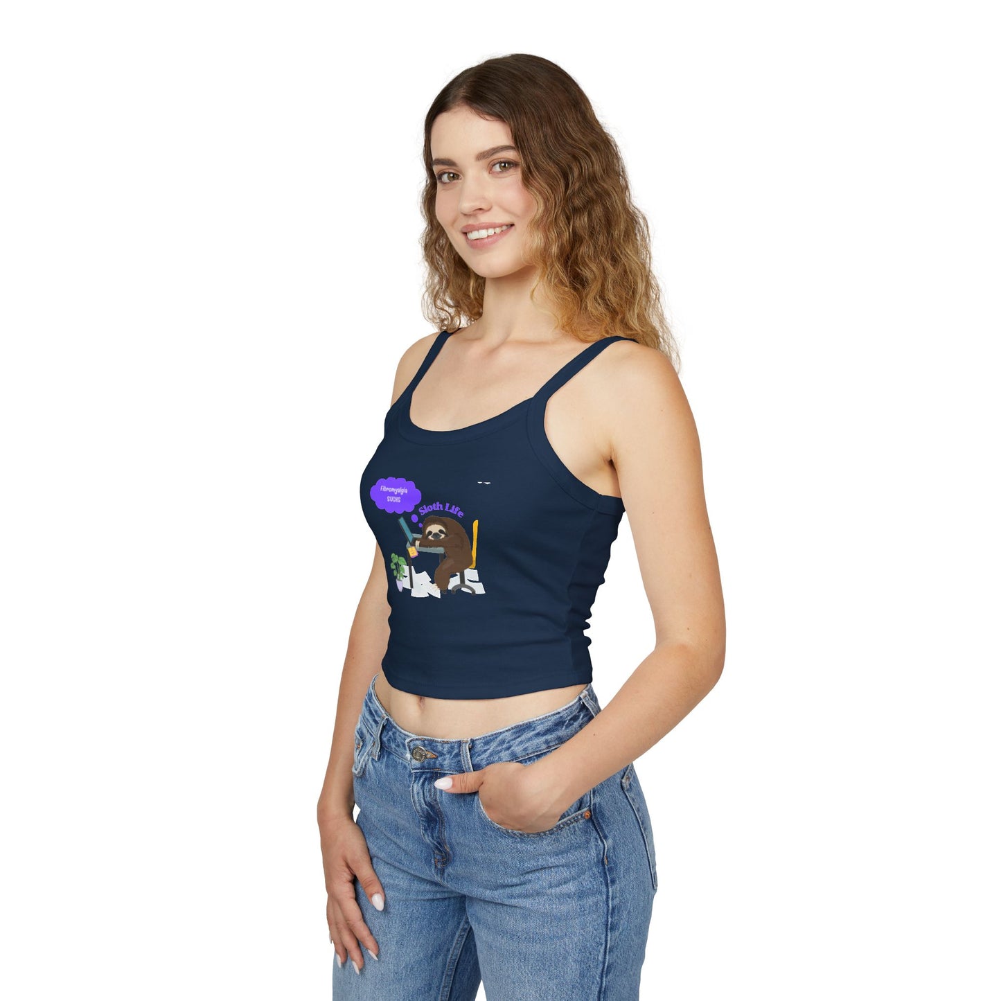 Fibromyalgia Sucks Women's Spaghetti Strap Tank Top