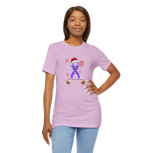 Chron's Disease Awareness Unisex Jersey Short Sleeve Tee