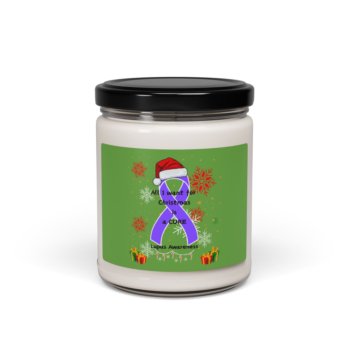 Lupus Awareness Scented Soy Candle, 9oz