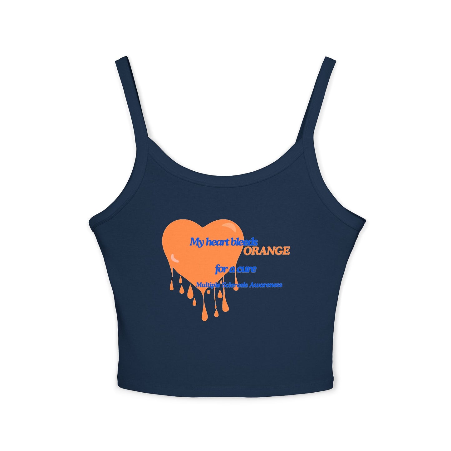 Multiple Sclerosis Awareness Women's Spaghetti Strap Tank Top