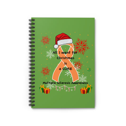 Multiple Sclerosis Awareness Spiral Notebook - Ruled Line