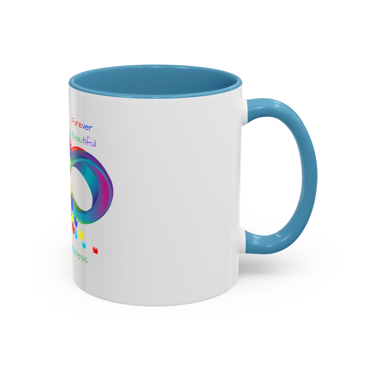 Autism Awareness Accent Coffee Mug (11, 15oz)