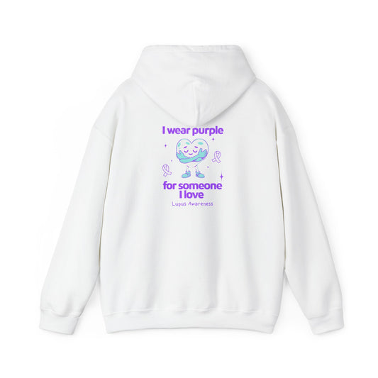 Lupus Awareness I Wear Purple for Someone I Love Unisex Hoodie