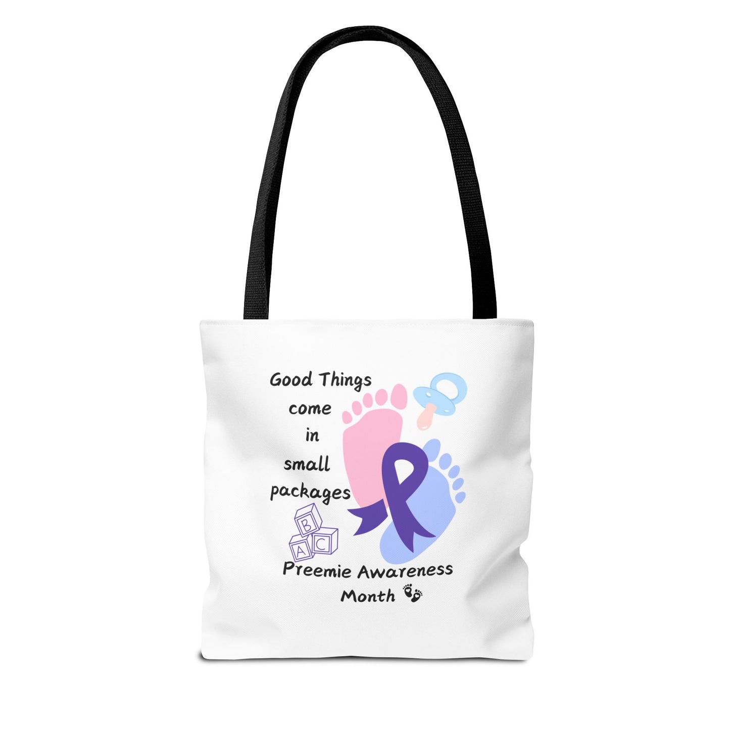 Preemie Awareness Prematurity Awareness Tote Bag