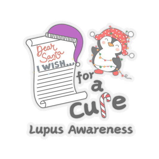 Kiss-Cut Stickers, Lupus Awareness Stickers, Holiday Gift Ideas, Stocking Stuffers