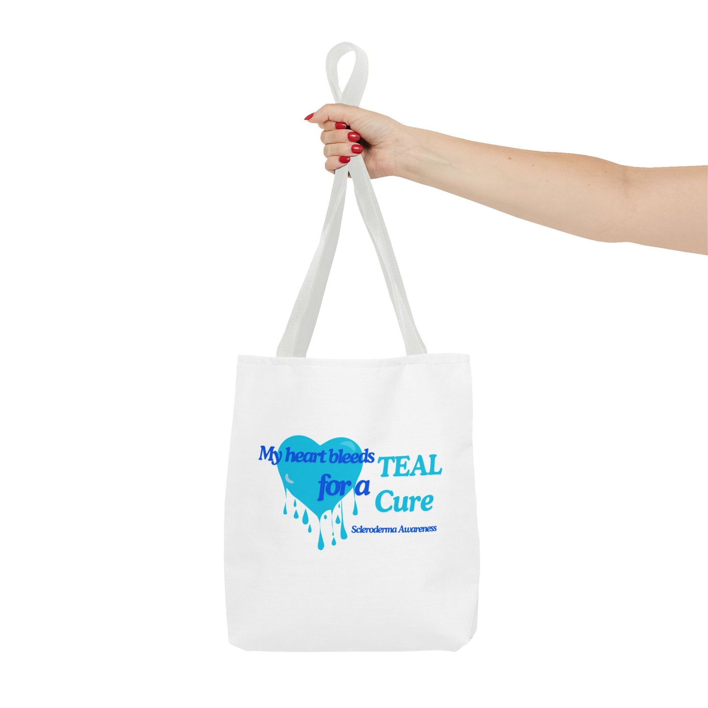 Scleroderma awareness tote bag