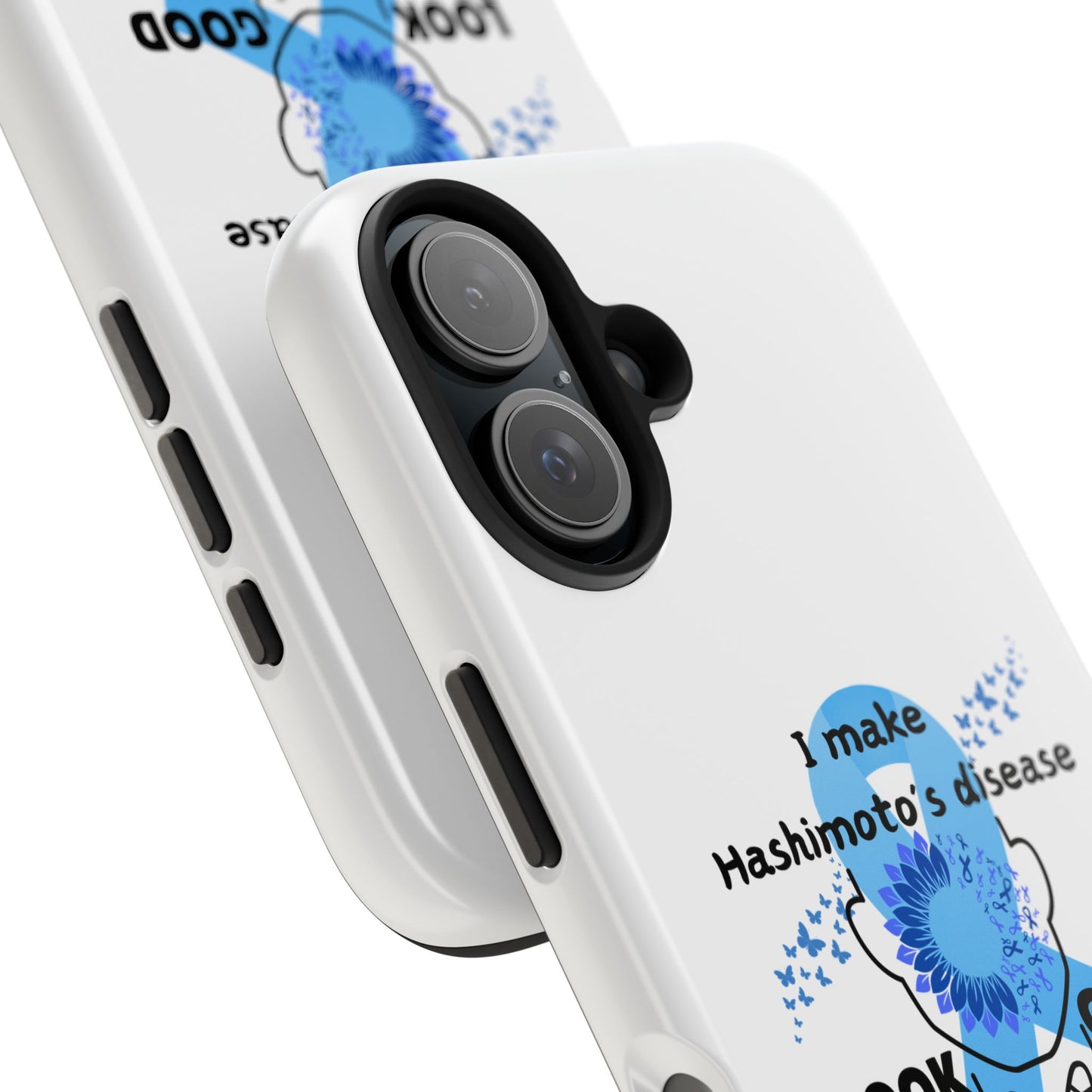 Hashimoto's Disease Awareness Phone Case, Tough iPhone Case