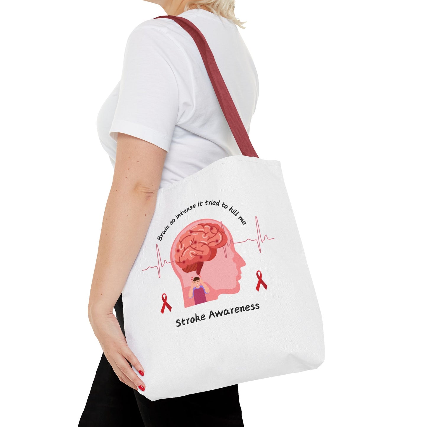 Stroke Awareness Tote Bag