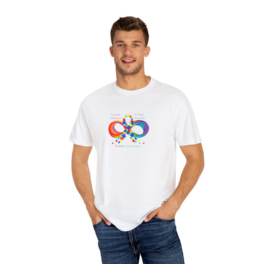 Autism Awareness Unisex Garment-Dyed T-shirt