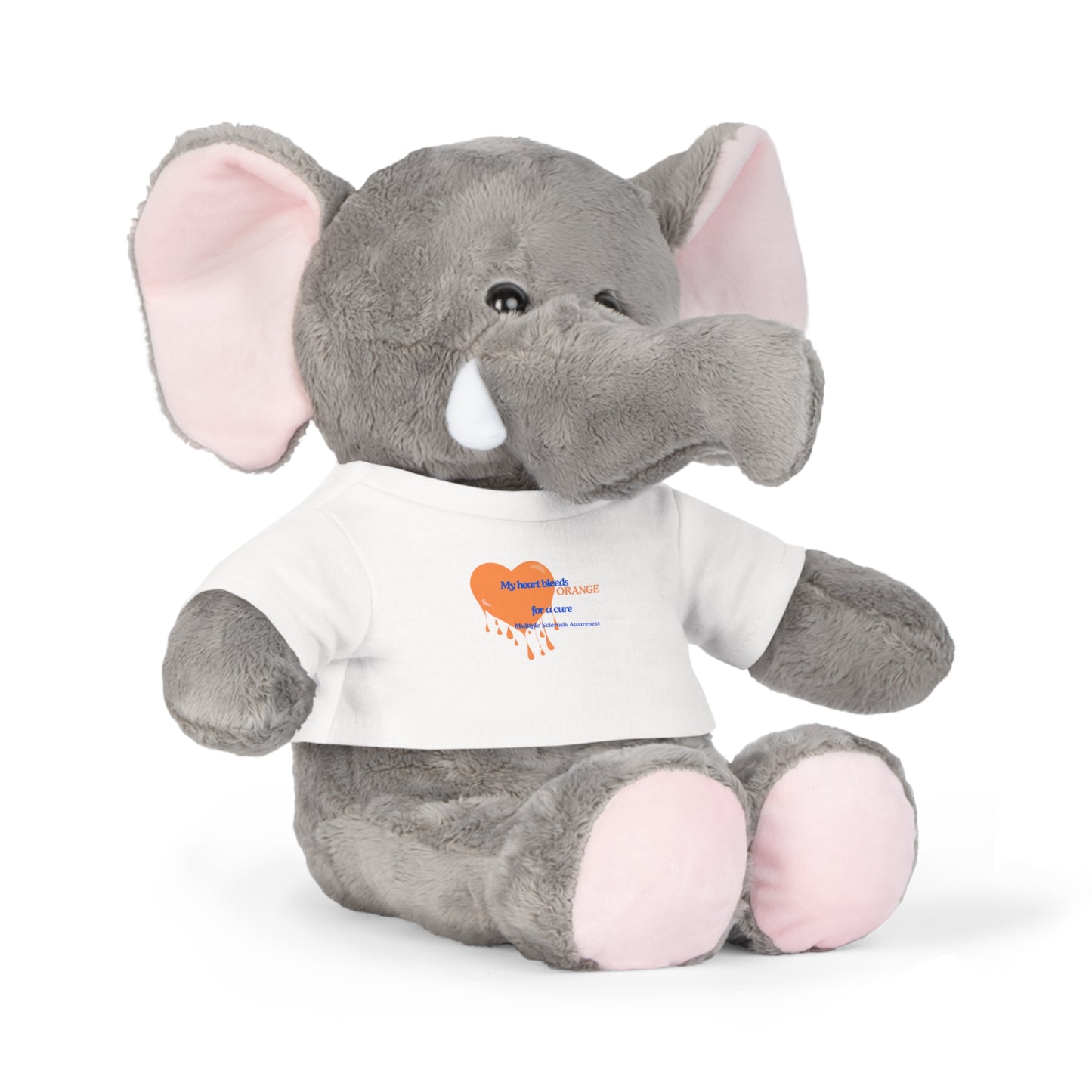 Multiple Sclerosis Awareness Plush Toy with T-Shirt