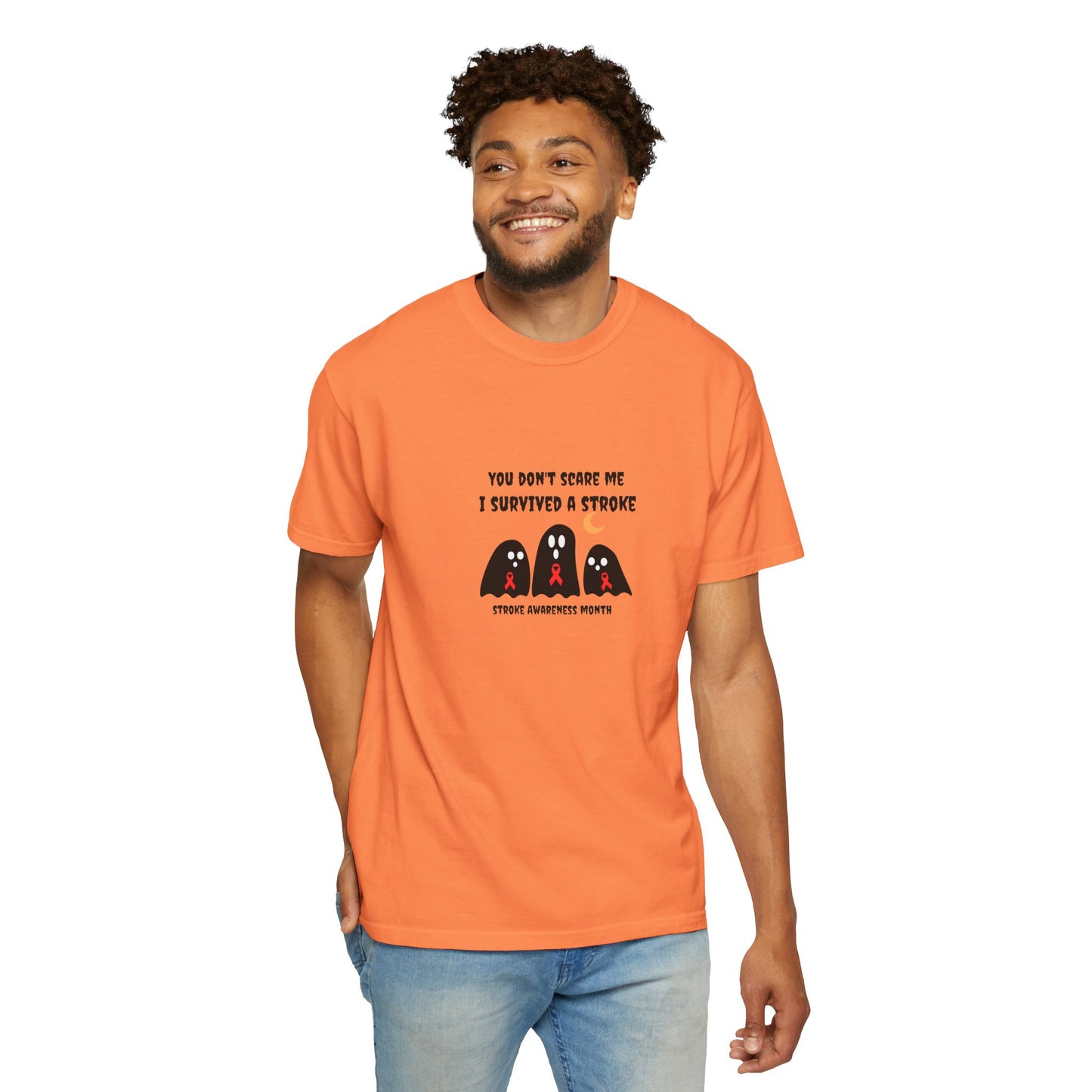 Stroke Awareness You Don't Scare Me Halloween Ghosts T-Shirt