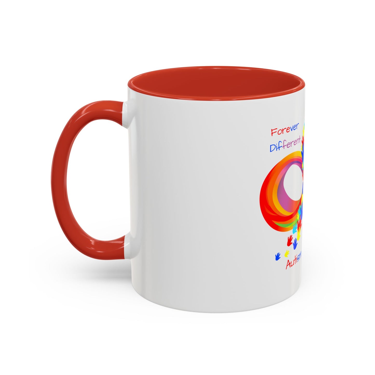 Autism Awareness Accent Coffee Mug (11, 15oz)