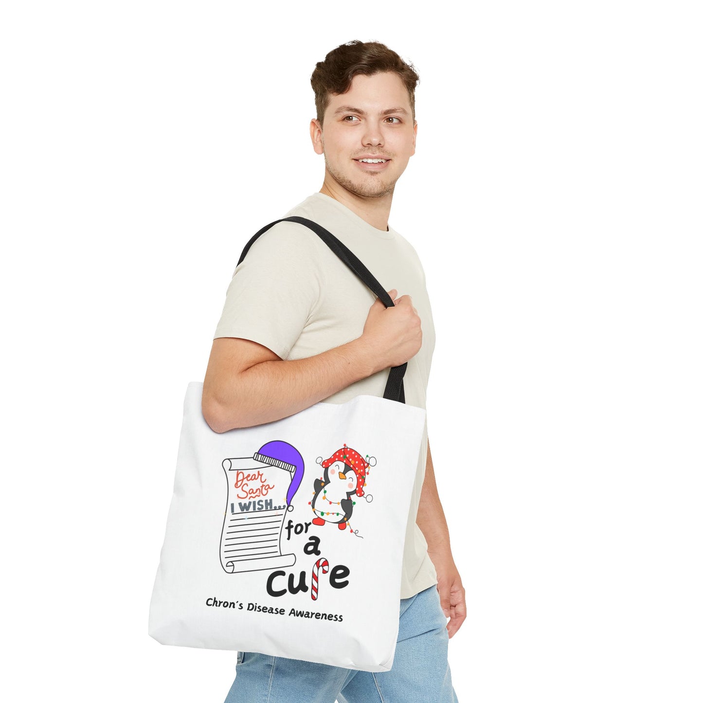 Tote Bag, Chron's Disease Awareness, Holiday Gift Ideas