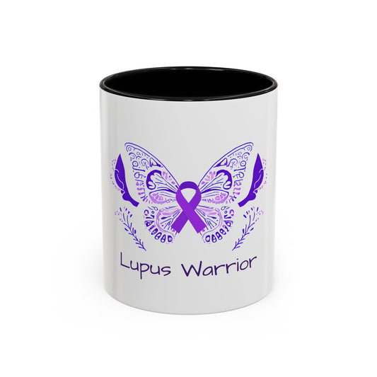 Lupus Warrior Accent Coffee Mug (11, 15oz)