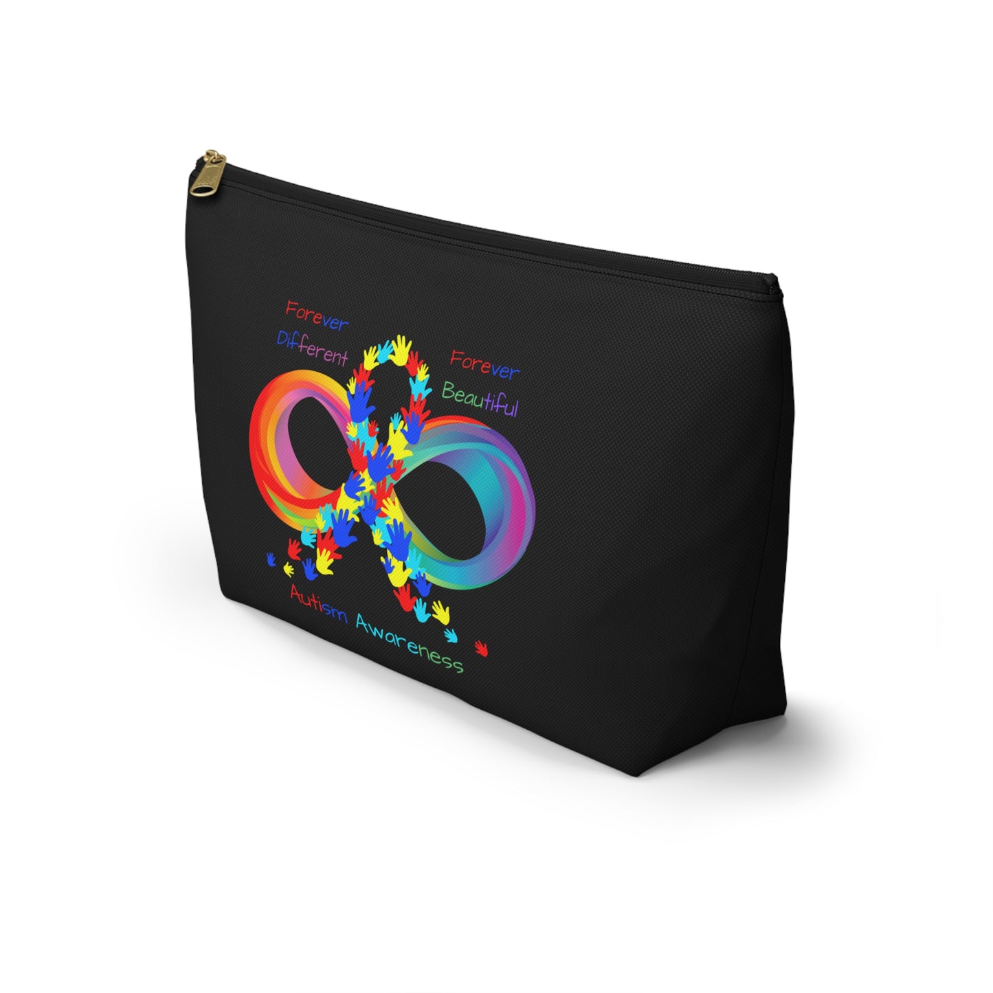 Autism Awareness Makeup Bag Travel Accessory Pouch