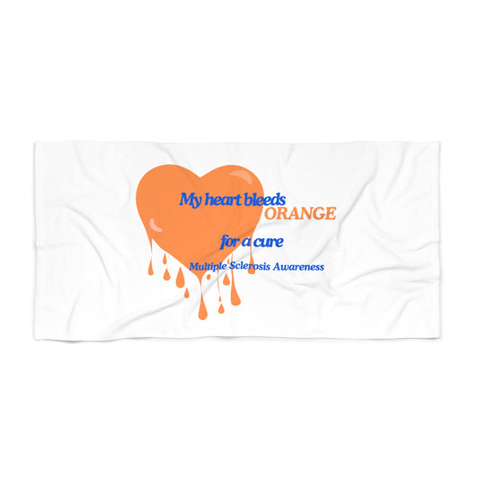 Multiple Sclerosis Awareness Beach Towel