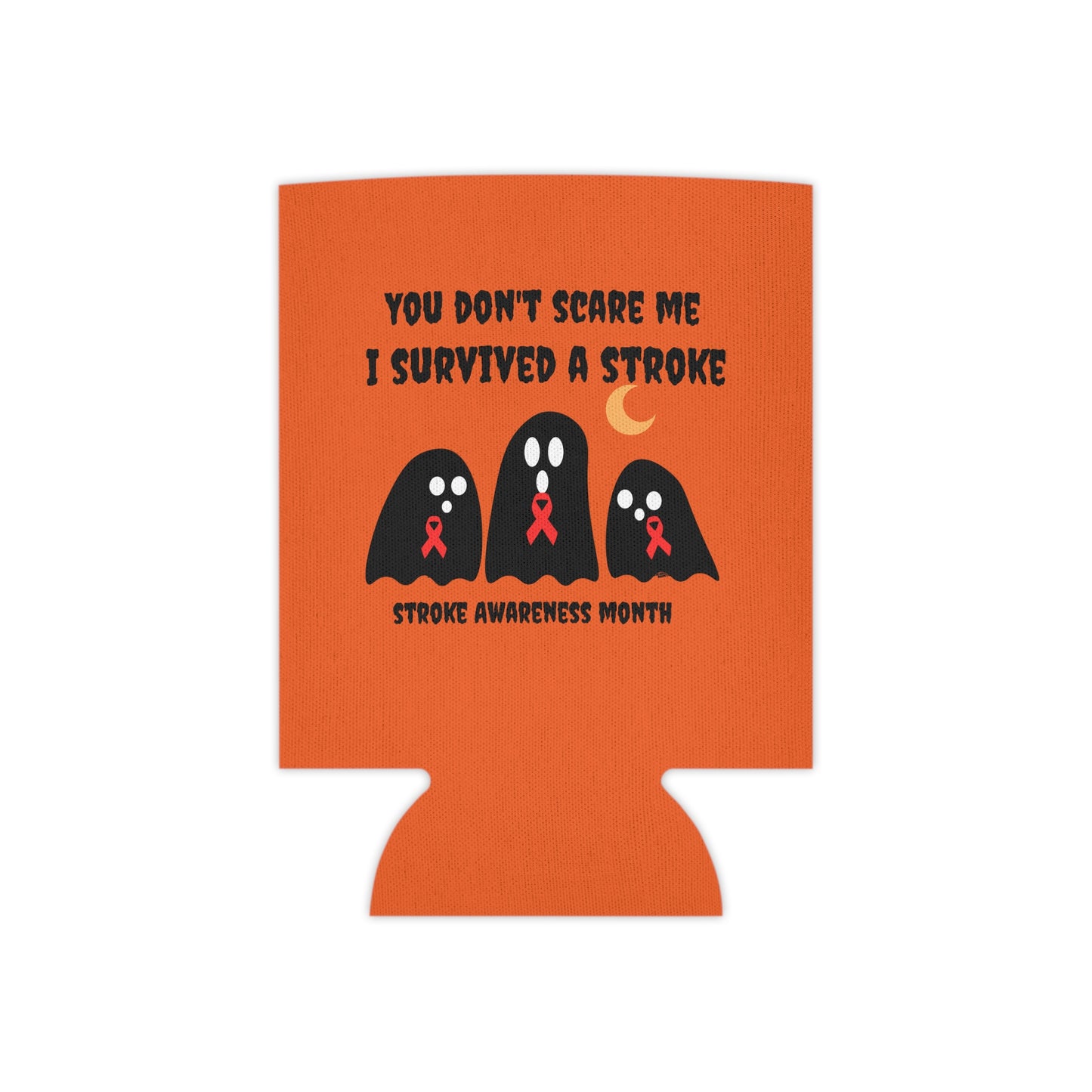 Stroke Awareness Halloween Can Cooler