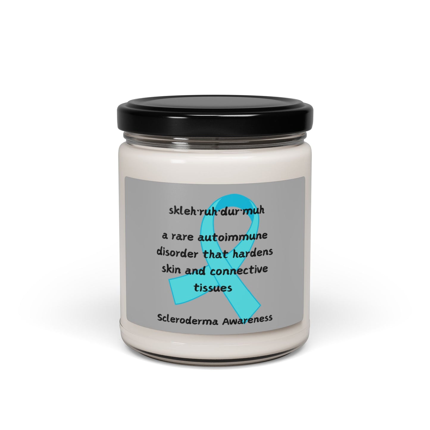 Scleroderma Awareness Defining Scleroderma Scented Soy Candle, 9oz