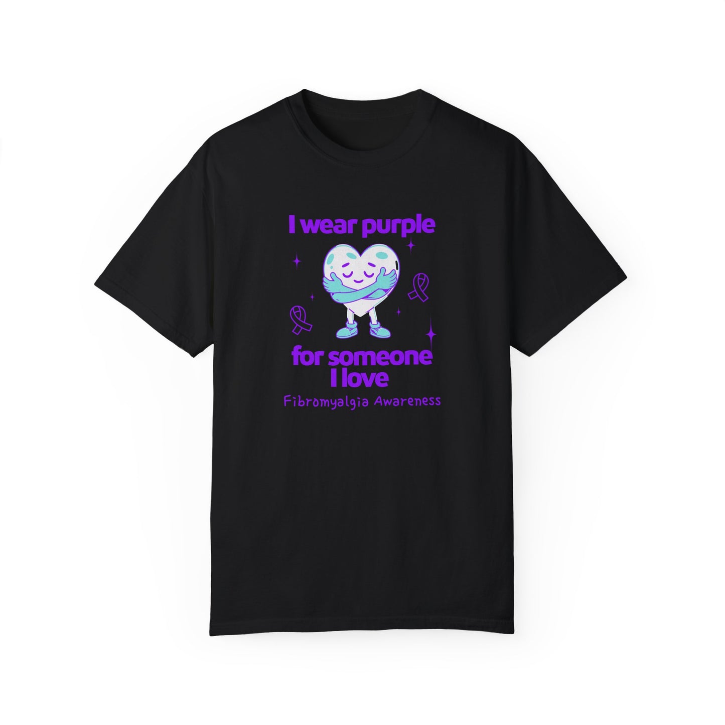 Fibromyalgia Awareness I Wear Purple for Someone I Love Unisex T-shirt