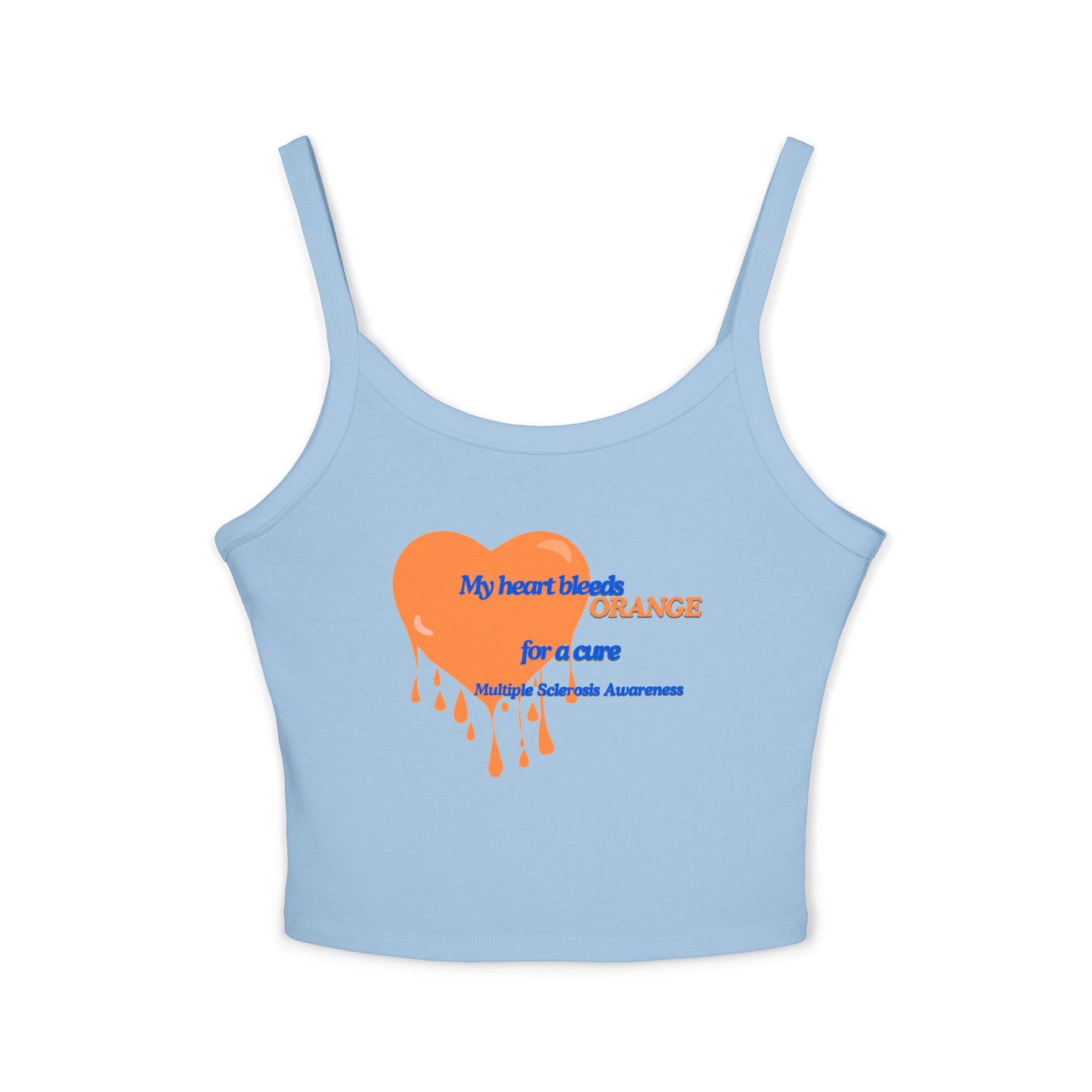 Multiple Sclerosis Awareness Women's Spaghetti Strap Tank Top