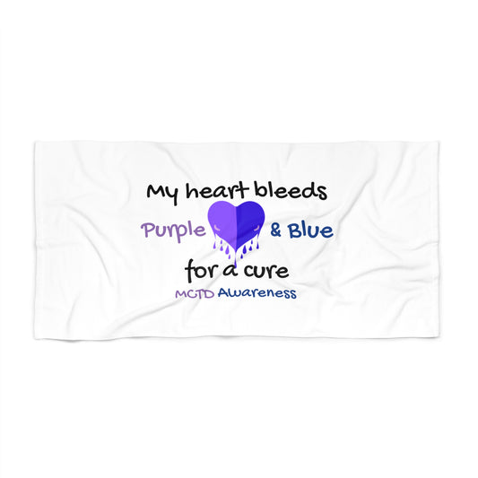 MCTD Awareness Beach Towel