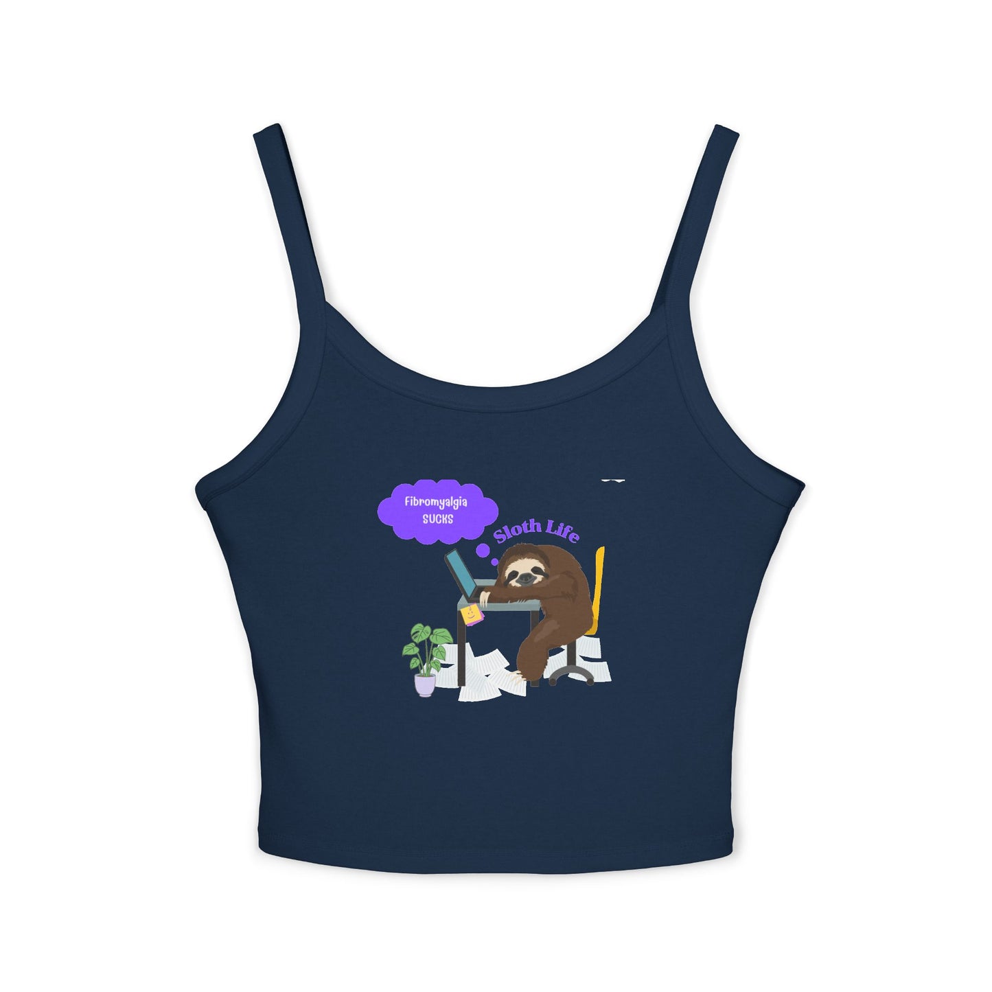 Fibromyalgia Sucks Women's Spaghetti Strap Tank Top