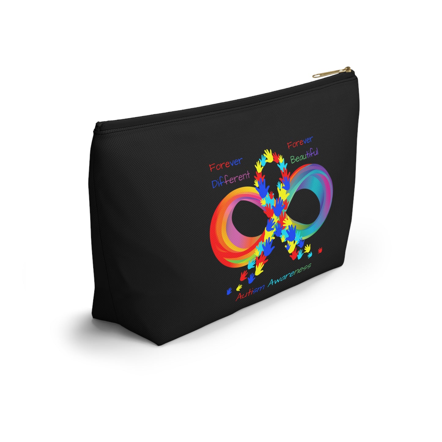 Autism Awareness Makeup Bag Travel Accessory Pouch